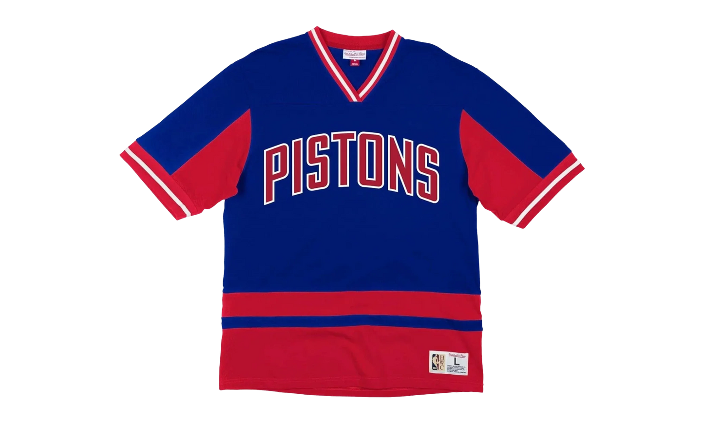 NBA Final Seconds V-Neck "Detroit Pistons - Royal" VNECAJ19019 A DPIROYA