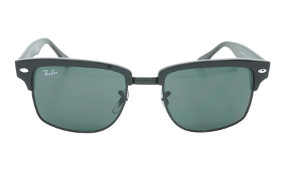 Clubmaster Square Sunglasses "Demi Gloss Black On Black" RB4190-877_52