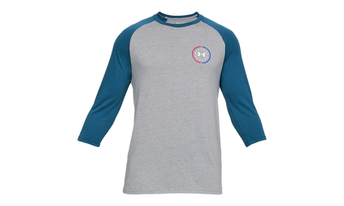 Freedom United Utility Tee "Steel Light Heather / Petrol Blue" 1330080 035