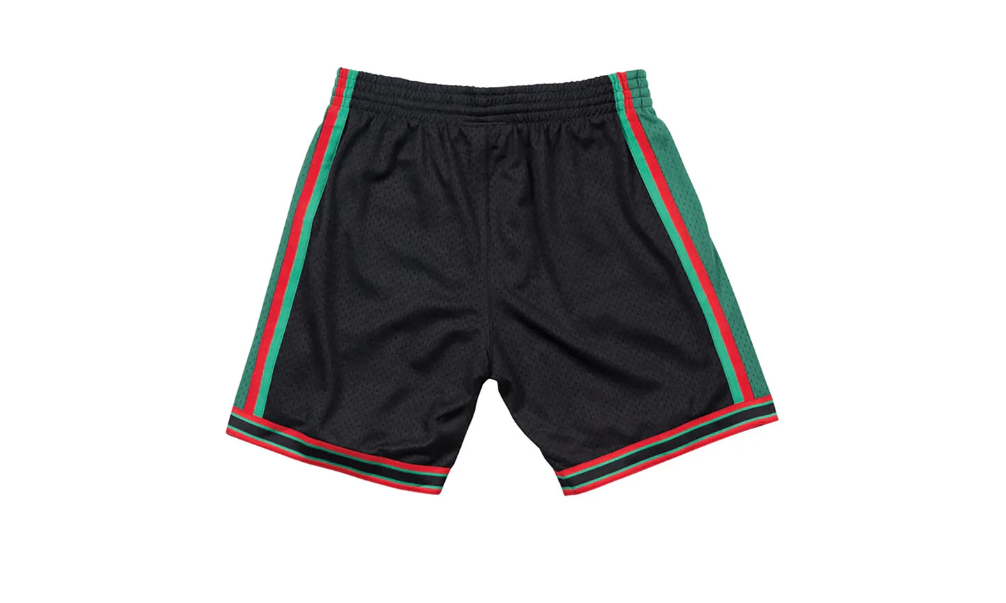 NBA Christmas Swingman Shorts "1993 Golden State Warriors - Black" SMSHNG18809 GSWBLCK193