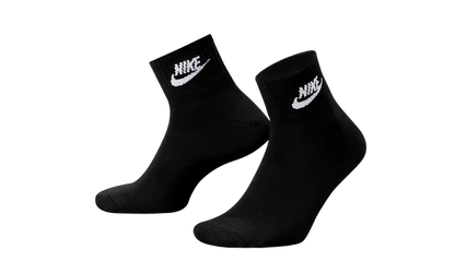 Everyday Essential Ankle Socks (3 Pairs) "White / Black" DX5074 010