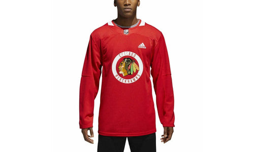 NHL Blackhawks Authentic Practice Jersey "Red" CA7188