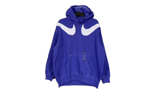 Sportswear Swoosh Oversized Fleece Hoodie WMNS "Lapis Ghost" DD5580 430