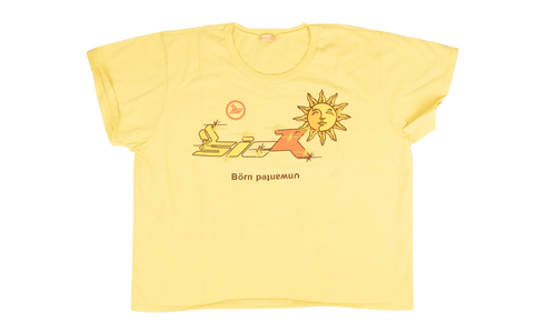Unwanted Sunshine T-Shirt "Yellow" 90SK 1017