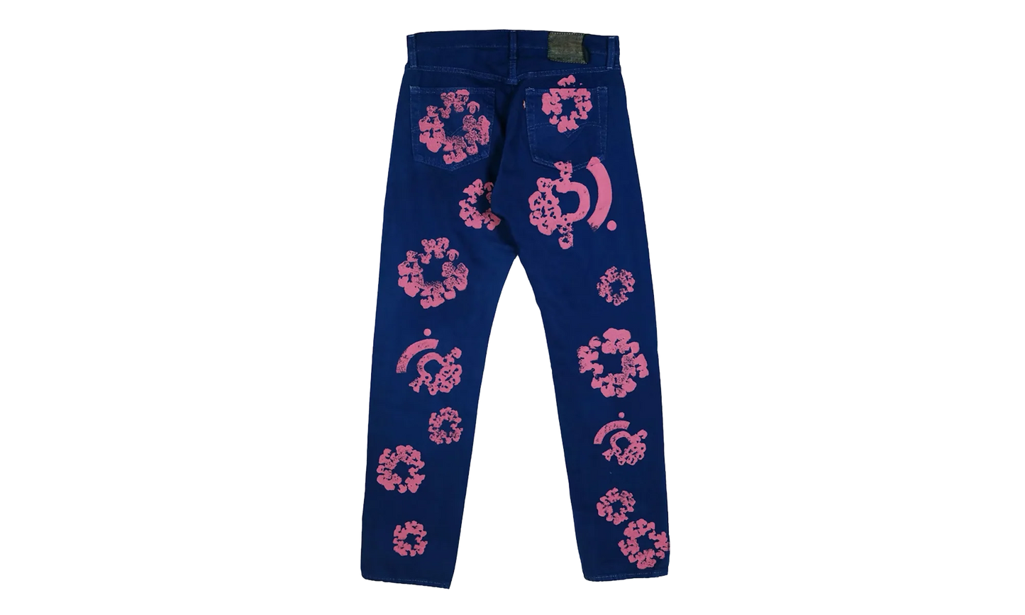 Bstroy Tears 501 Jean "Bright Blue" DT302