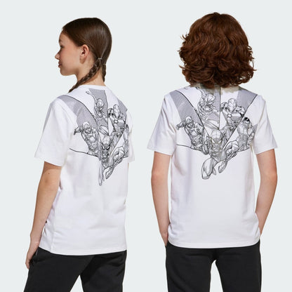 Kids' adidas adidas MARVEL SUPERHEROES GRAPHIC TEE
