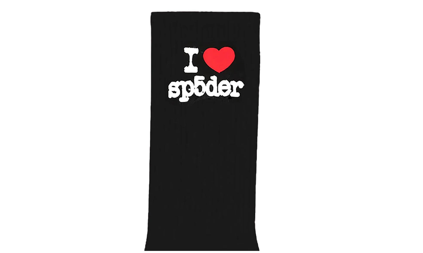 I Heart Sp5der Socks "Black" SP5der247