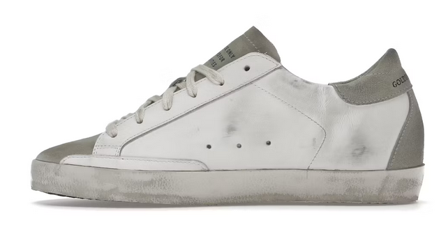 Golden Goose Super Star White Grey Red (Women's)