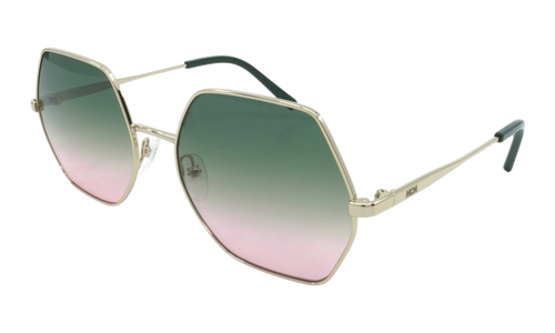 Rectangle Sunglasses "Shiny Gold" MCM140S-727