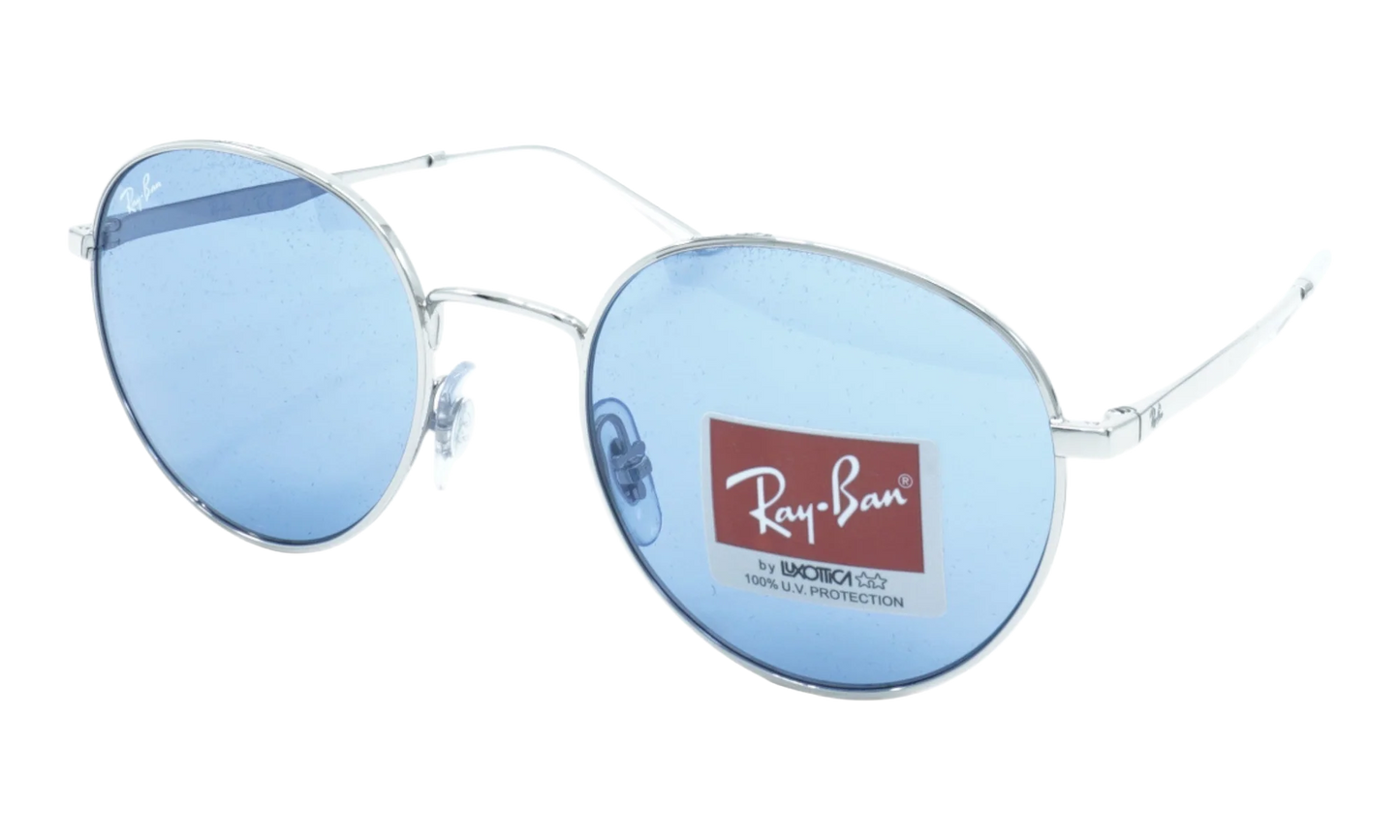 ROUND SUNGLASSES "SILVER" RB3681-003-80