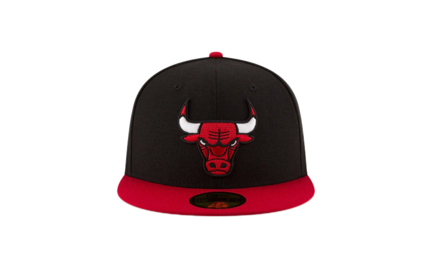59Fifty NBA Chicago Bulls Alt 2-Tone Fitted Hat "Black" 70343698