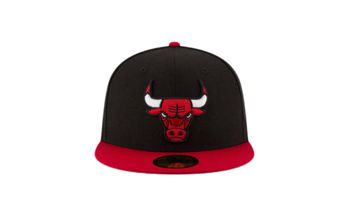 59Fifty NBA Chicago Bulls Alt 2-Tone Fitted Hat "Black" 70343698