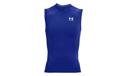 HeatGear Compression Sleeveless "Royal / White" 1361522 400