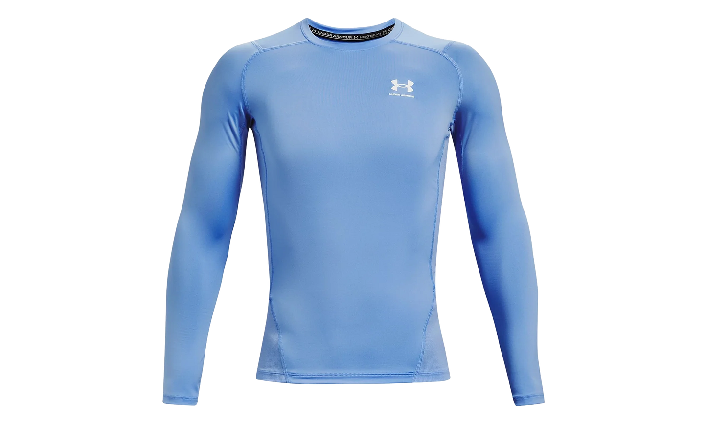 HeatGear Compression Long Sleeve "Carolina Blue / White" 1361524 475