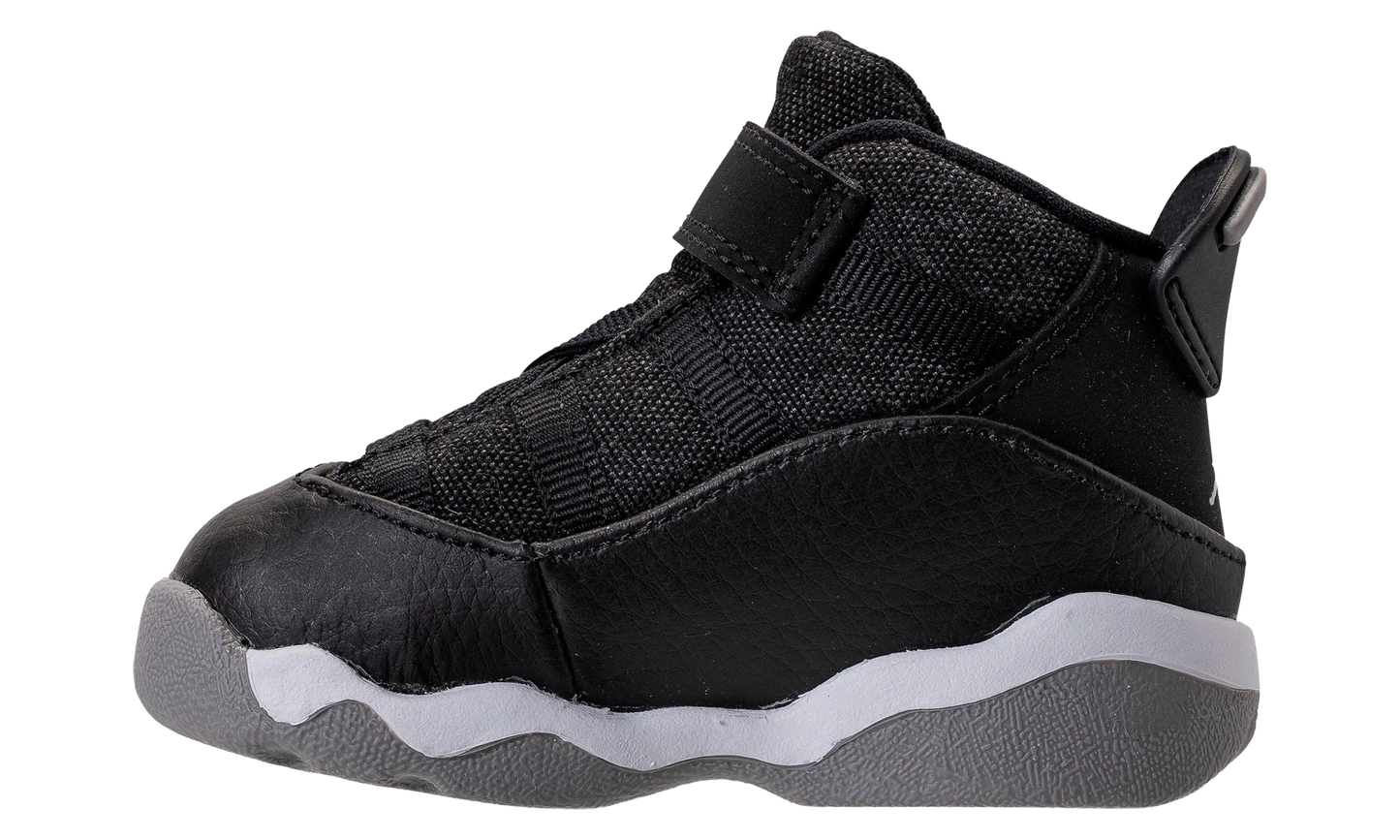 JORDAN RETRO 6 RINGS TD "Black / Matte Silver / White" 323420 021