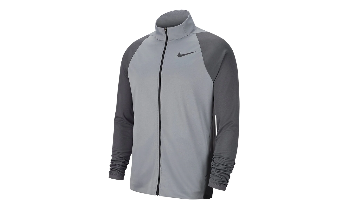 Knit Training Full Zip Jacket "Particle Grey / Black" 928026 073