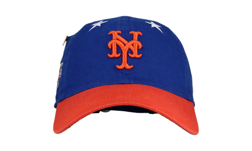 9TWENTY New York Mets 2025 All Star Game Adjustable Hat "Royal Blue / Orange" NE186