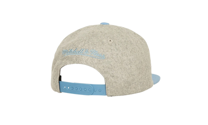 NCAA Tailsweep 2.0 Melton Snapback Cap "North Carolina Tar Heels - Grey" HHSS7437 UNCYYPPPGREY