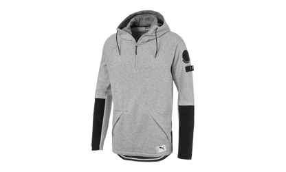 FtblNXT Casuals Hoodie "Light Grey Heather / Charcoal Grey" 656125 02