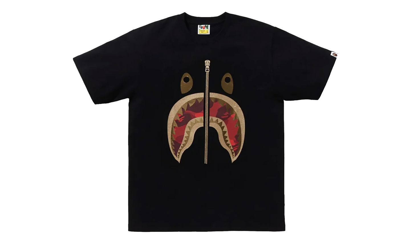 Color Camo Shark tee "Black / Red" 1K30 310 066 BKXRD