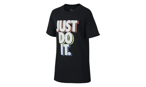 Sportswear Just Do It T-shirt GS "Black" CU4569 010