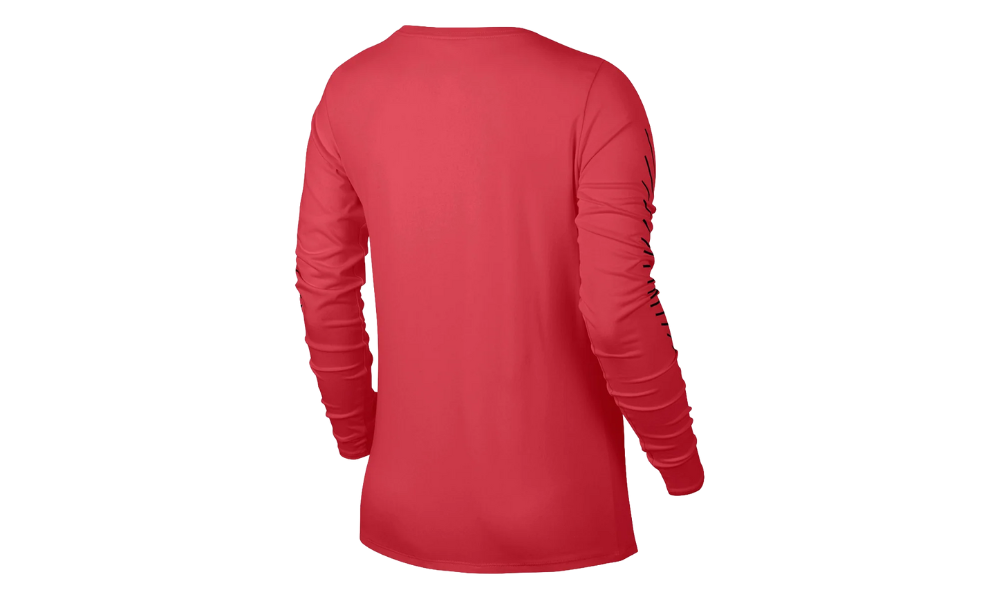 Legend Long Sleeve T-Shirt WMNS "Black / Red / Yellow" 805993 850