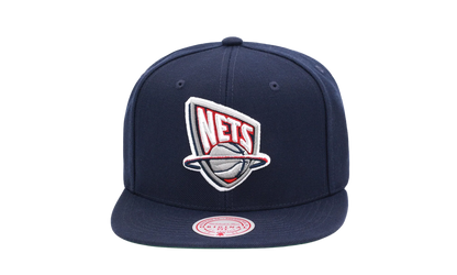 NBA Hardwood Classics Team Ground 2.0 Snapback Cap "Brooklyn Nets - Blue" HHSS3258 NJNYYPPPBLUE