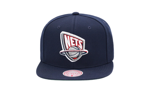 NBA Hardwood Classics Team Ground 2.0 Snapback Cap "Brooklyn Nets - Blue" HHSS3258 NJNYYPPPBLUE