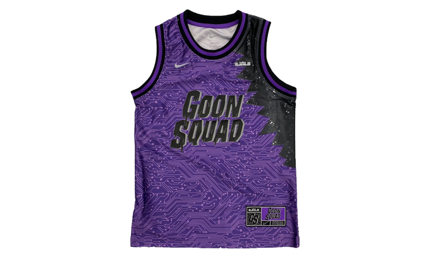 Space Jam Goon Squad Jersey GS "Hyper Grape / Wolf Grey" DM2974 560