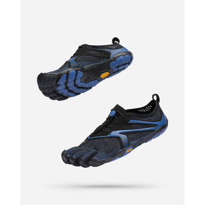 Men's V-Run in Black Blue
