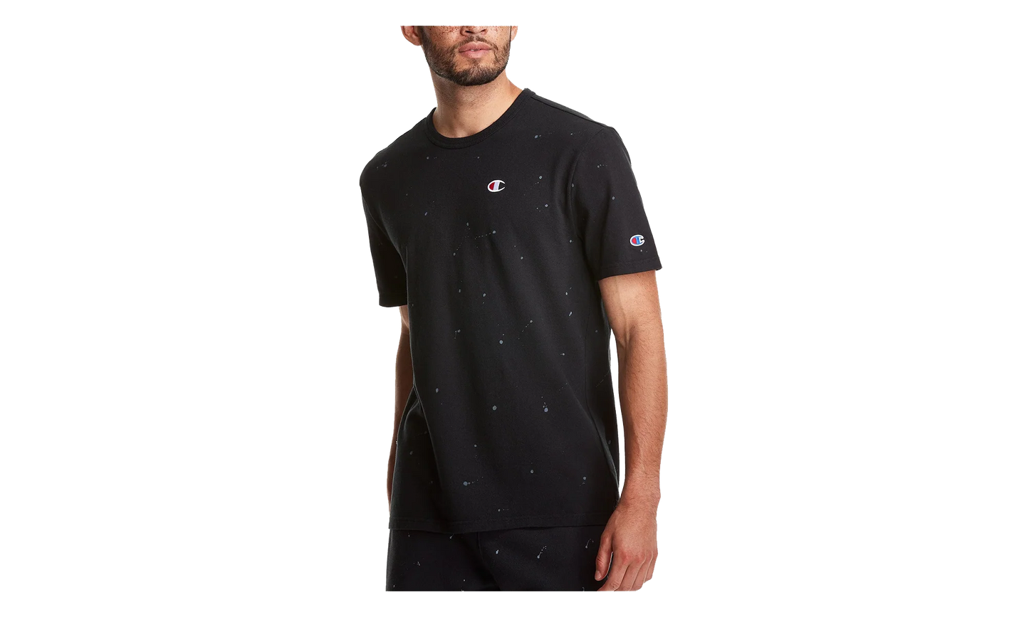 C-Life Heritage Paint Splatter T-Shirt "Black" T25969 549967 A82C