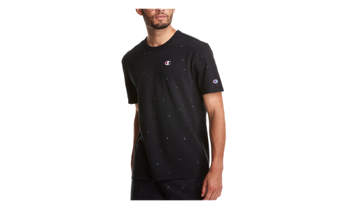 C-Life Heritage Paint Splatter T-Shirt "Black" T25969 549967 A82C