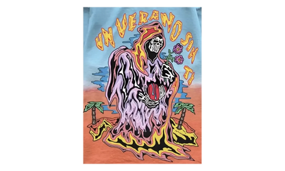 Bad Bunny "Un Verano Sin Ti" Ombre T-shirt "Blue" WL006