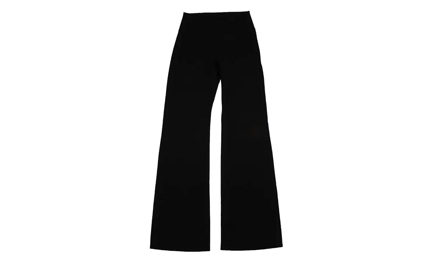 Zenvy High-Waisted Flared Leggings WMNS "Black" II5223 010