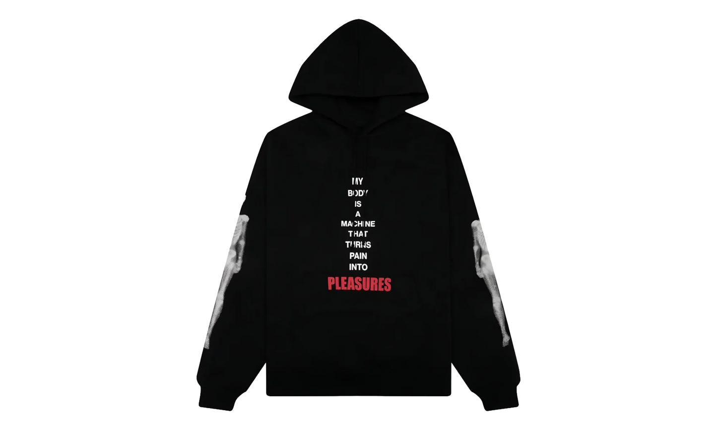 Machine Pullover Hoodie "Black" P26SP061-BLK