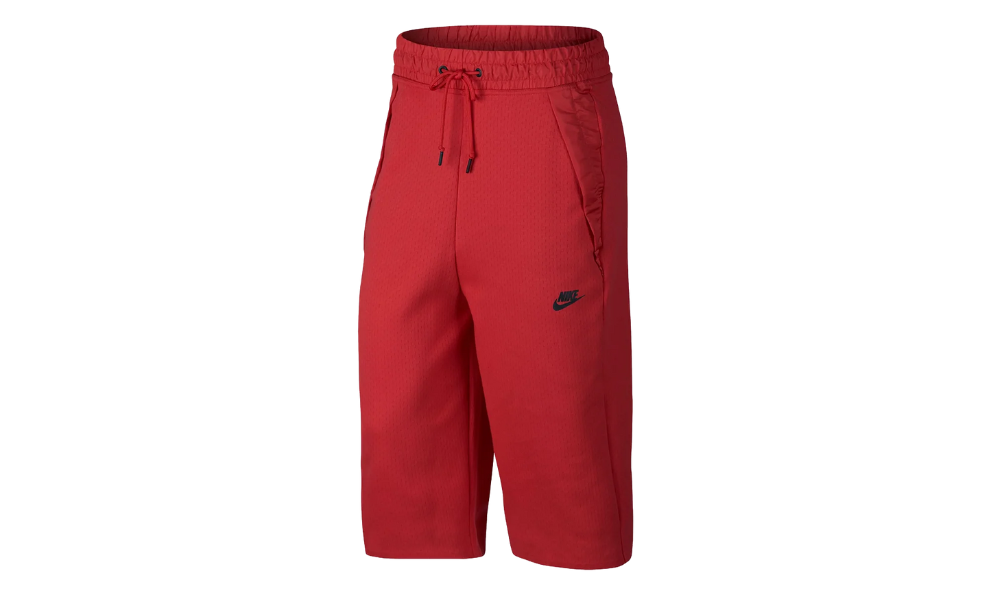 Sportswear Tech Fleece Capri Pants WMNS "Red" 832648 602