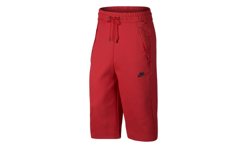 Sportswear Tech Fleece Capri Pants WMNS "Red" 832648 602