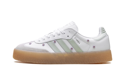 Sambae WMNS "Floral White Linen Green Gum" JS3954