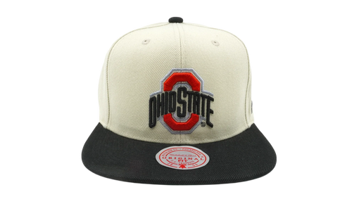 NCAA Vintage Jockey Snapback Cap "Ohio State Buckeyes - Cream" HHSS1209 OSTYYPPPCREA