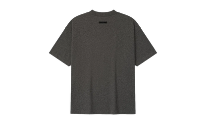 Embroidered Classic Short Sleeve Tee "Charcoal Heather" 125HO254191F