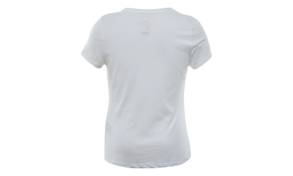 Swoosh‑print T‑shirt Big Kids "White" AH2107 100