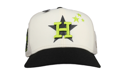 59FIFTY Houston Astros 45 Years Pinwheel Fitted Hat "Stone / Chrome" NE126