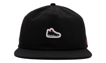 Jordan Pro Unstructured AJ4 Patch Hat "Black / University Red" IM5688 010