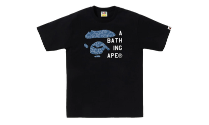 Japanese Cloud Camo Face Tag Tee "Black" 1L80 110 046 BLK