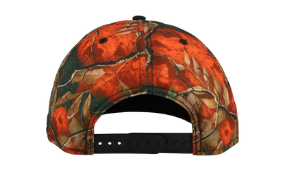 9FIFTY New York Mets 30th Anniversary A Frame Snapback Hat "Leaves / Orange" NE204