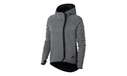 Sportswear Tech Fleece Hoodie WMNS "Carbon Heather Black" 908822 091