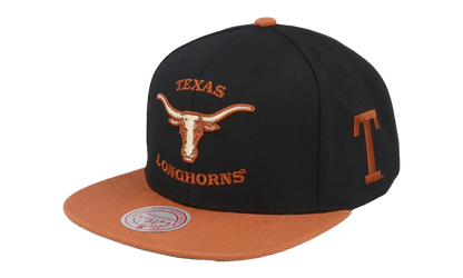 NCAA Team Origins Snapback Cap "Texas Longhorns - Black" 6HSSSH22019 UTABLCK
