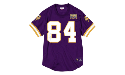 NFL Name & Number Mesh Crew Neck Shirt "Minnesota Vikings - Purple" NNMPMG18061 MVIPURP00RMO
