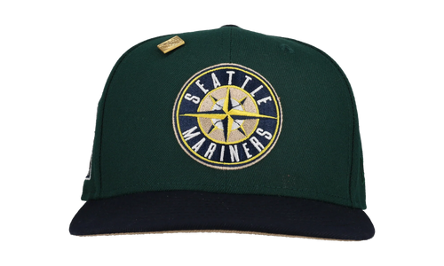 59FIFTY Seattle Mariners 40th Anniversary Fitted Hat "Dark Green / Black" NE375