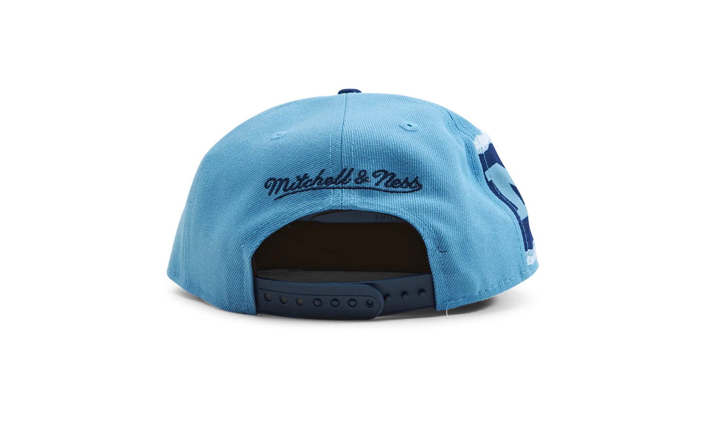 NCAA Jumbotron Snapback Cap "North Carolina Tar Heels - Navy / Light Blue" HHSS3466 UNCYYPPPNYLB
